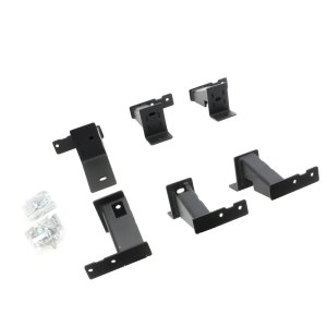 Toyota Tacoma Mounting Brackets - Go Rhino - Dominator Xtreme Frame Slider - Textured Black - `16-`23